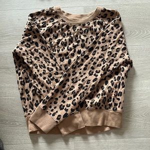 Cheetah sweatshirt